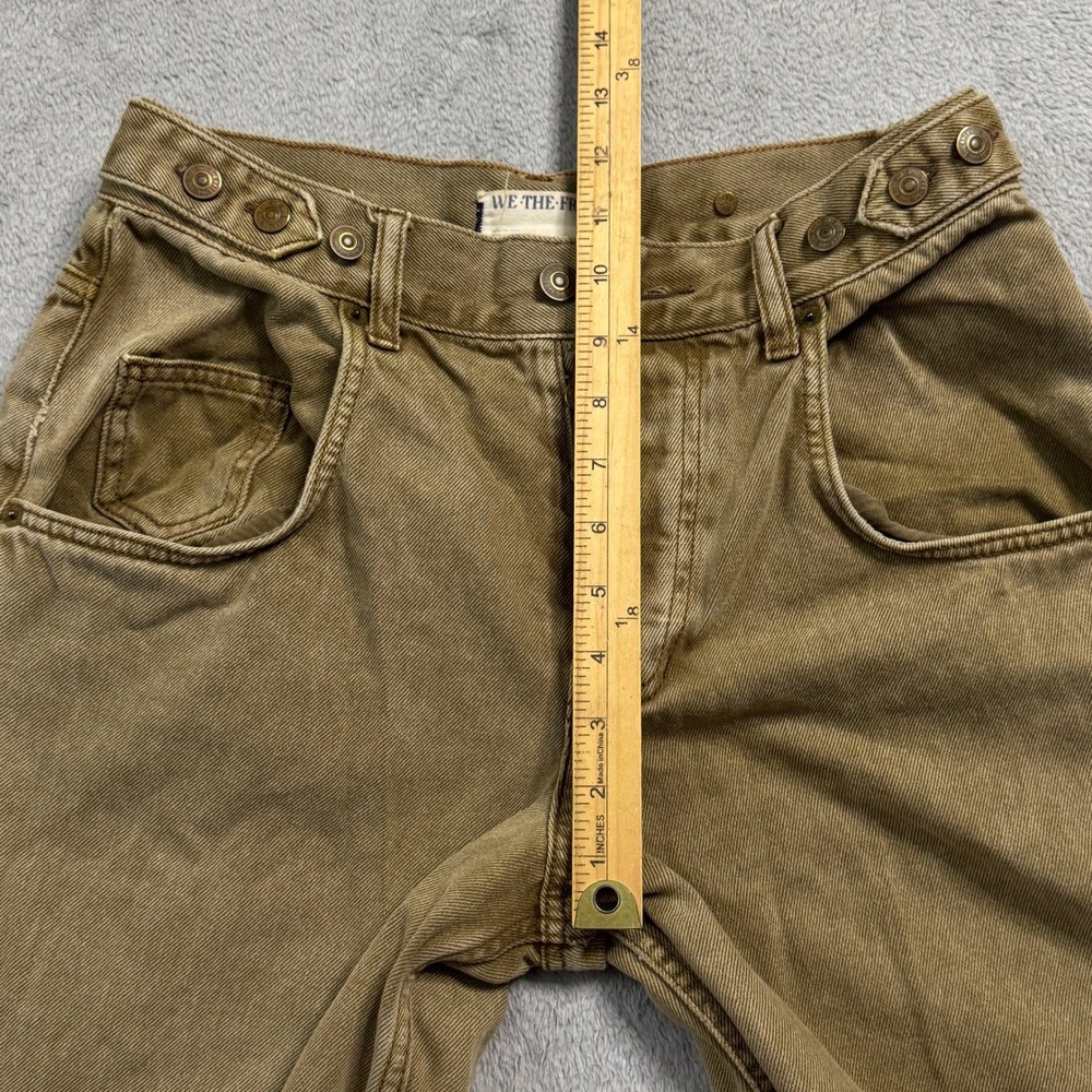 We The Free Brown Wide-Leg Jeans - Picture 9 of 11